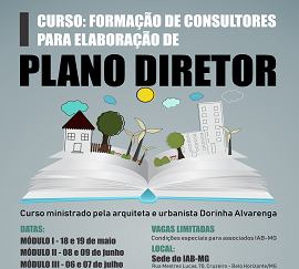ARTE FINAL - CURSO PLANO DIRETOR
